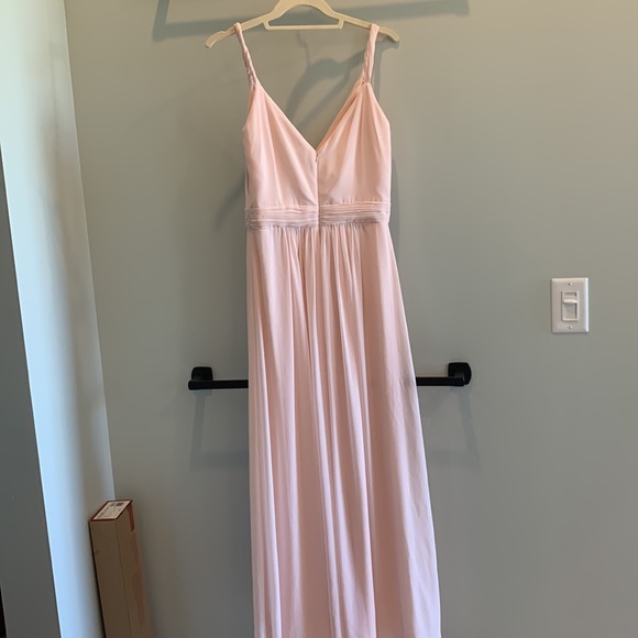 Blush bridesmaids dress worn once for wedding- would be great for parties - Picture 6 of 6